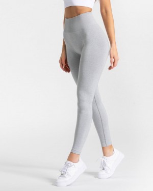 Teveo Classy Leggings Light Grey | ECCD9415