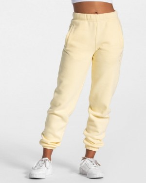 Teveo Iconic Oversized Jogger Yellow | LSYS0334