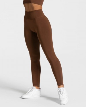 Teveo Sensation Leggings Caramel | VAQI6811