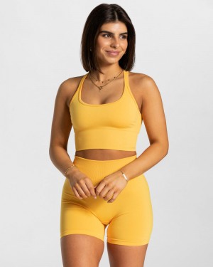 Teveo Statement Bra Yellow | LJPE7767