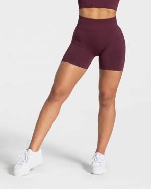 Teveo Statement Scrunch Short Purple | XFIV9434