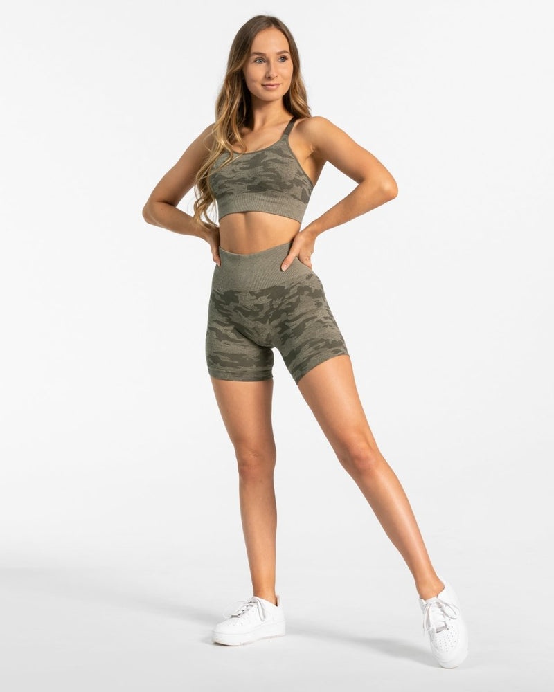 Teveo Camo Bra Khaki | JUQB4288