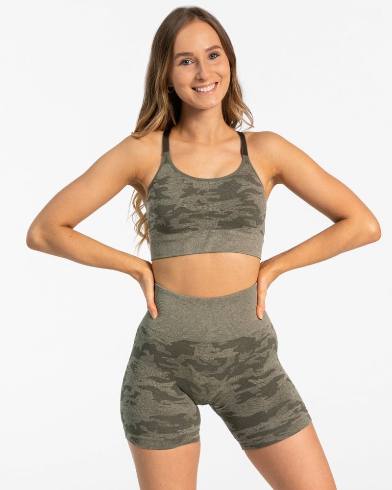 Teveo Camo Bra Khaki | JUQB4288