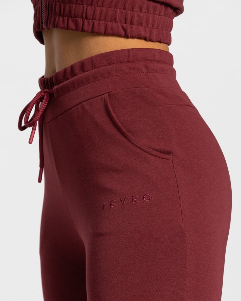 Teveo Classic Jogger Burgundy Red | XWPJ9953