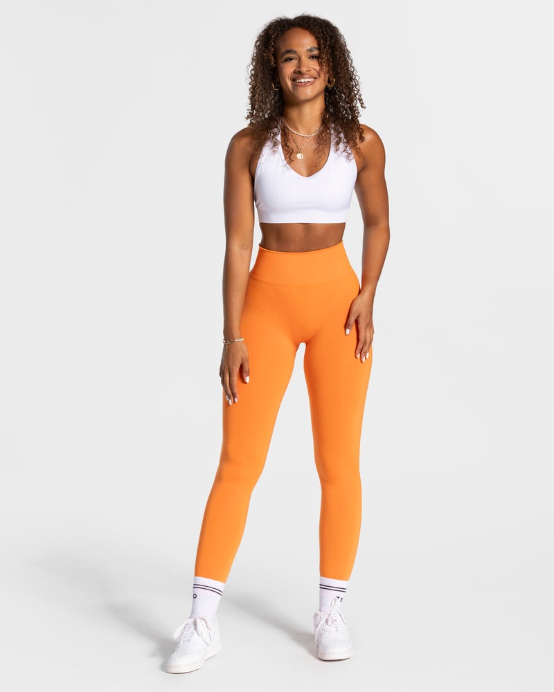 Teveo Classy Leggings Orange | UNDD1850