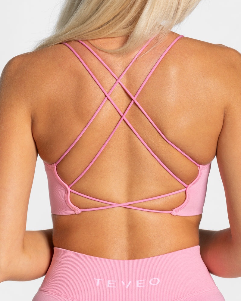 Teveo Everyday Backless Top Pink | GESS8016