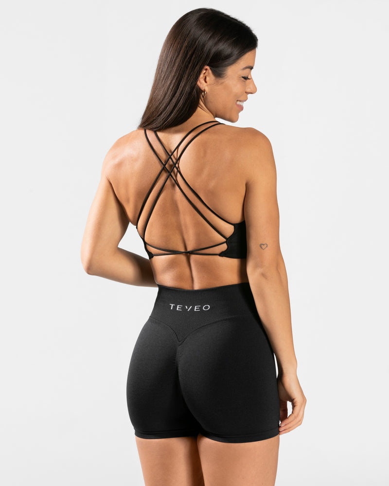 Teveo Everyday Backless Top Black | WBFA3195