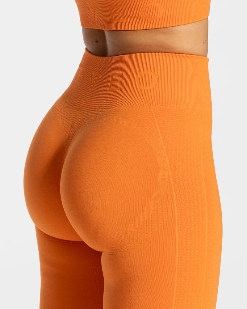 Teveo Focus Scrunch Leggings Orange | DUDT6848