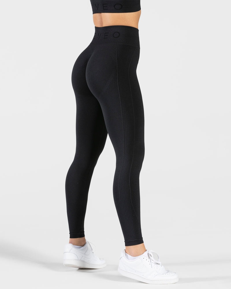 Teveo Focus Scrunch Leggings Black | UBPA5158