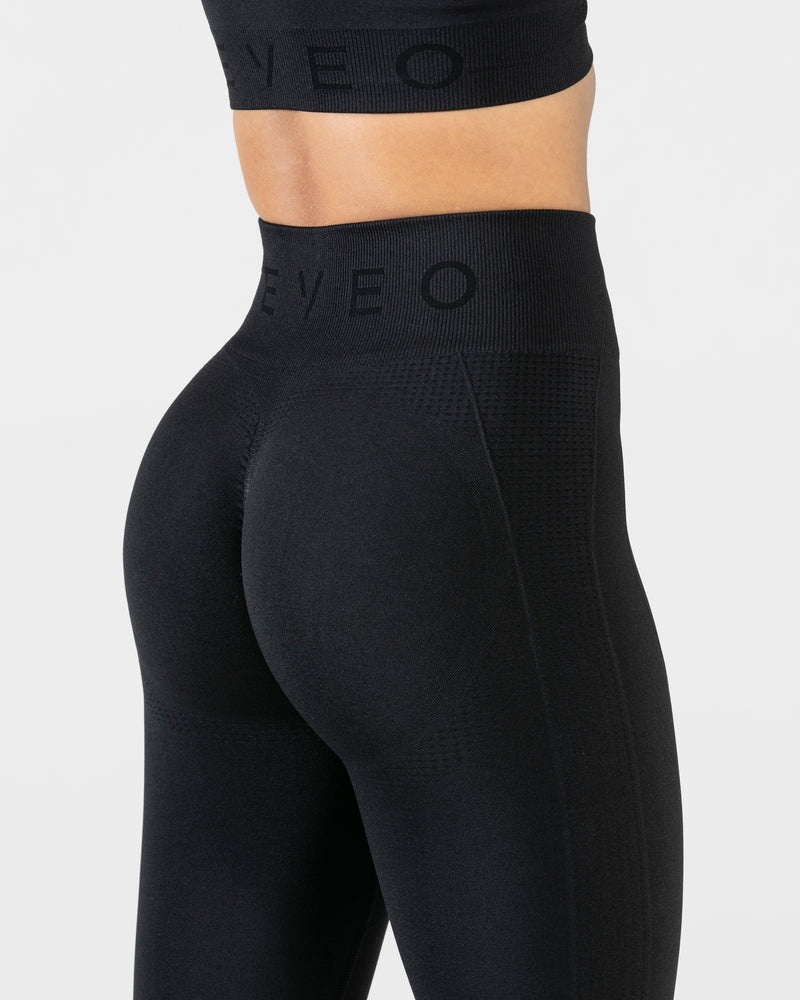 Teveo Focus Scrunch Leggings Black | UBPA5158