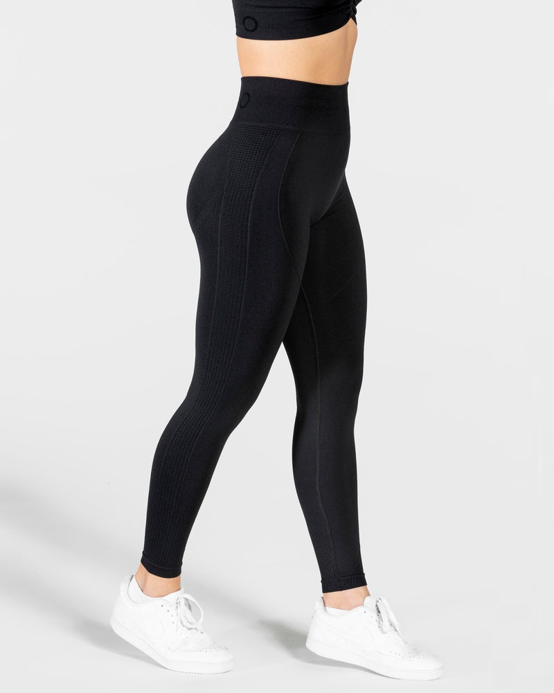 Teveo Focus Scrunch Leggings Black | UBPA5158