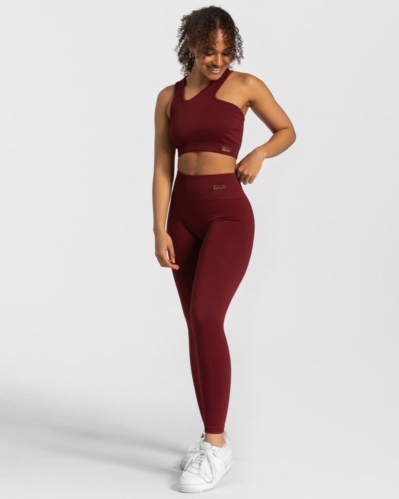 Teveo Golden Asymmetric Top Burgundy | SHSK8231