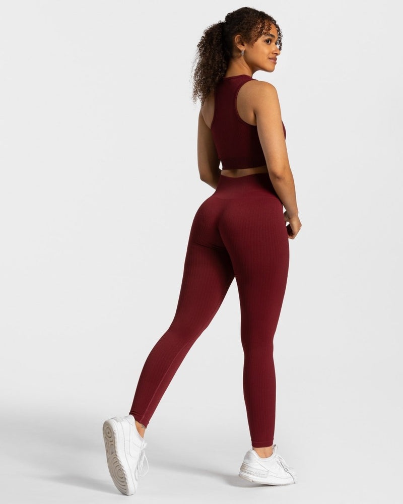 Teveo Golden Asymmetric Top Burgundy | SHSK8231