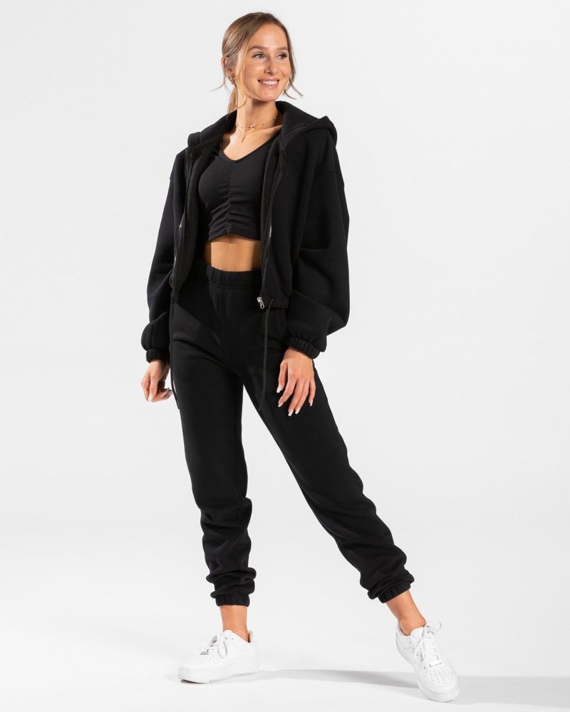 Teveo Iconic Oversized Jogger Black | MTUV9723