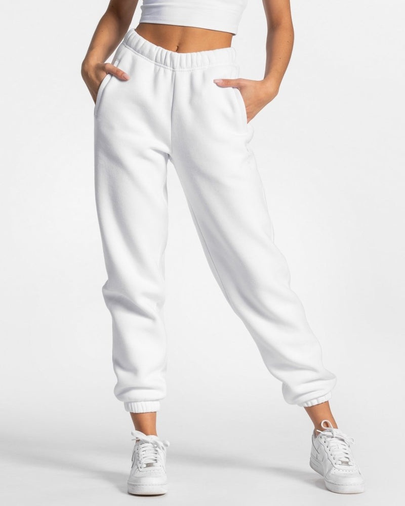 Teveo Iconic Oversized Jogger White | WMXJ2205