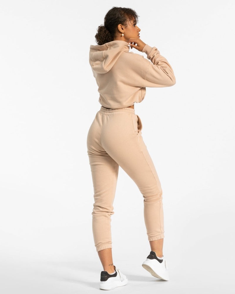 Teveo Oversized Jogger Beige | CKYC2665