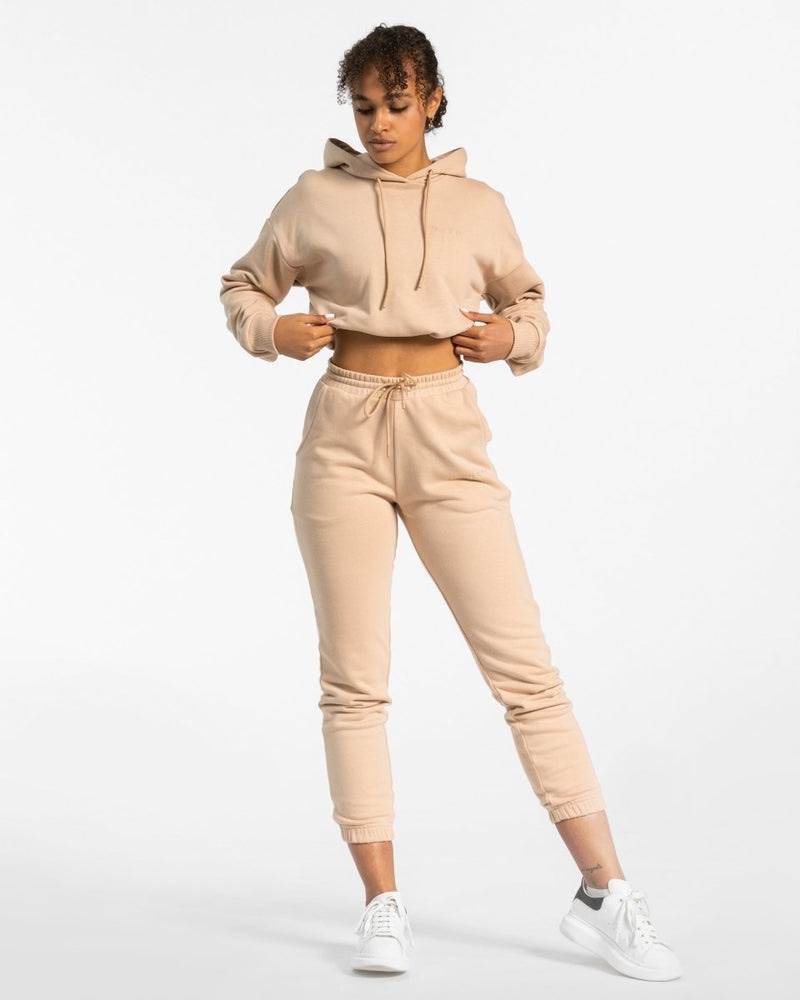 Teveo Oversized Jogger Beige | CKYC2665