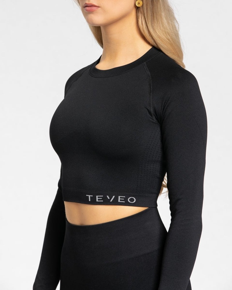 Teveo Power Longsleeve Black | VFRK3207