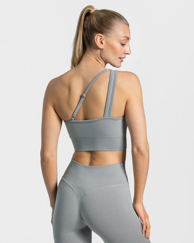 Teveo Sassy One Shoulder Bh Grey Blue | PYKF0645