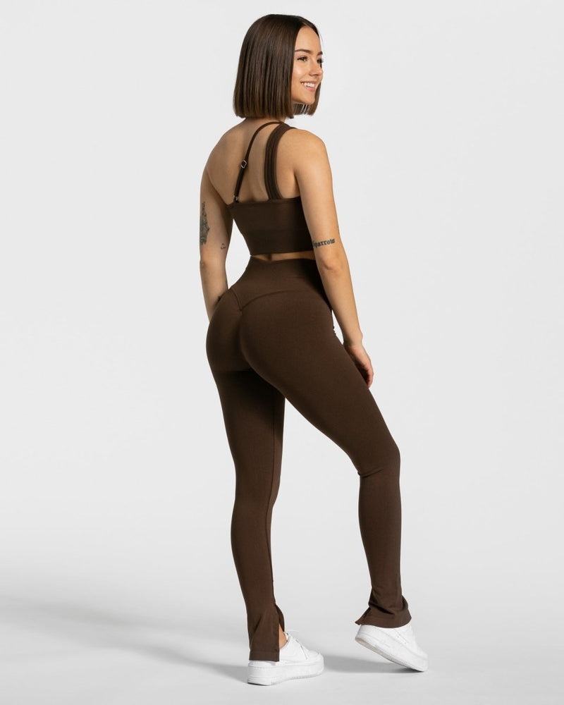 Teveo Sassy One Shoulder Bh Brown | PDOI2394