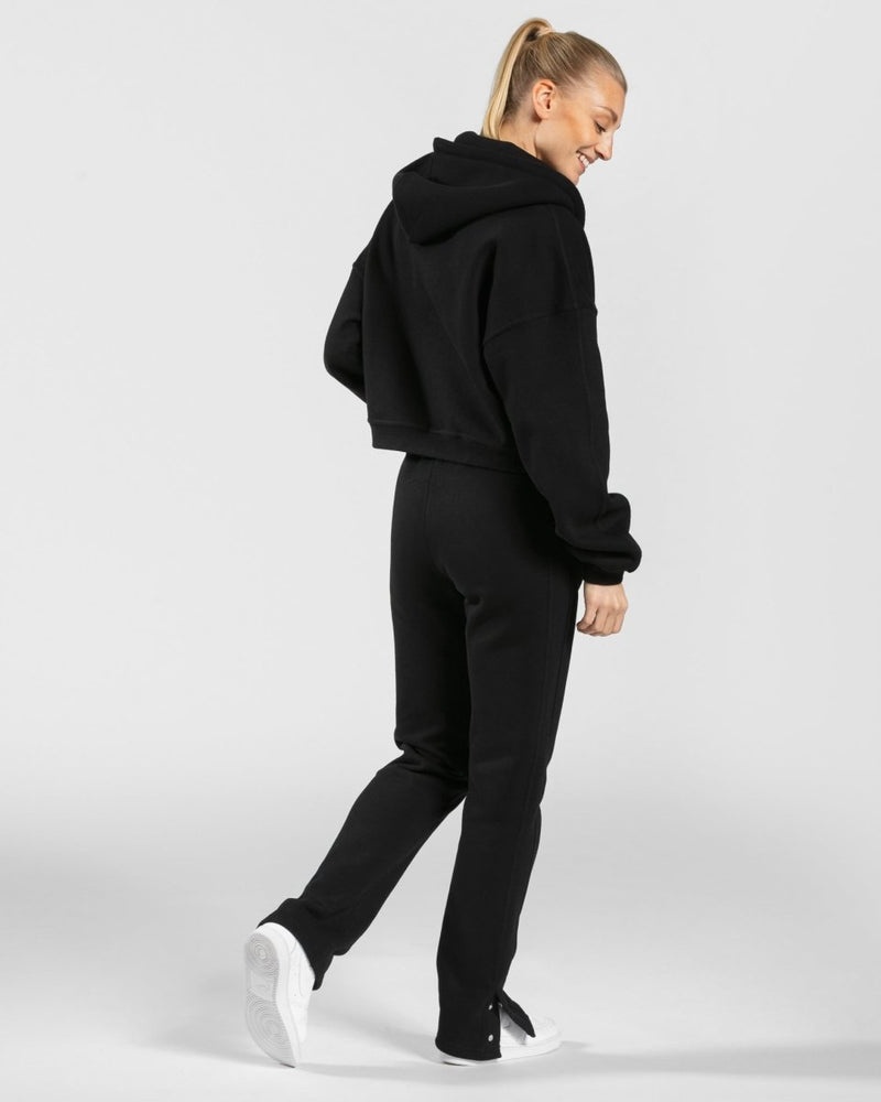 Teveo Sassy Slit Jogger Black | XQJY4366