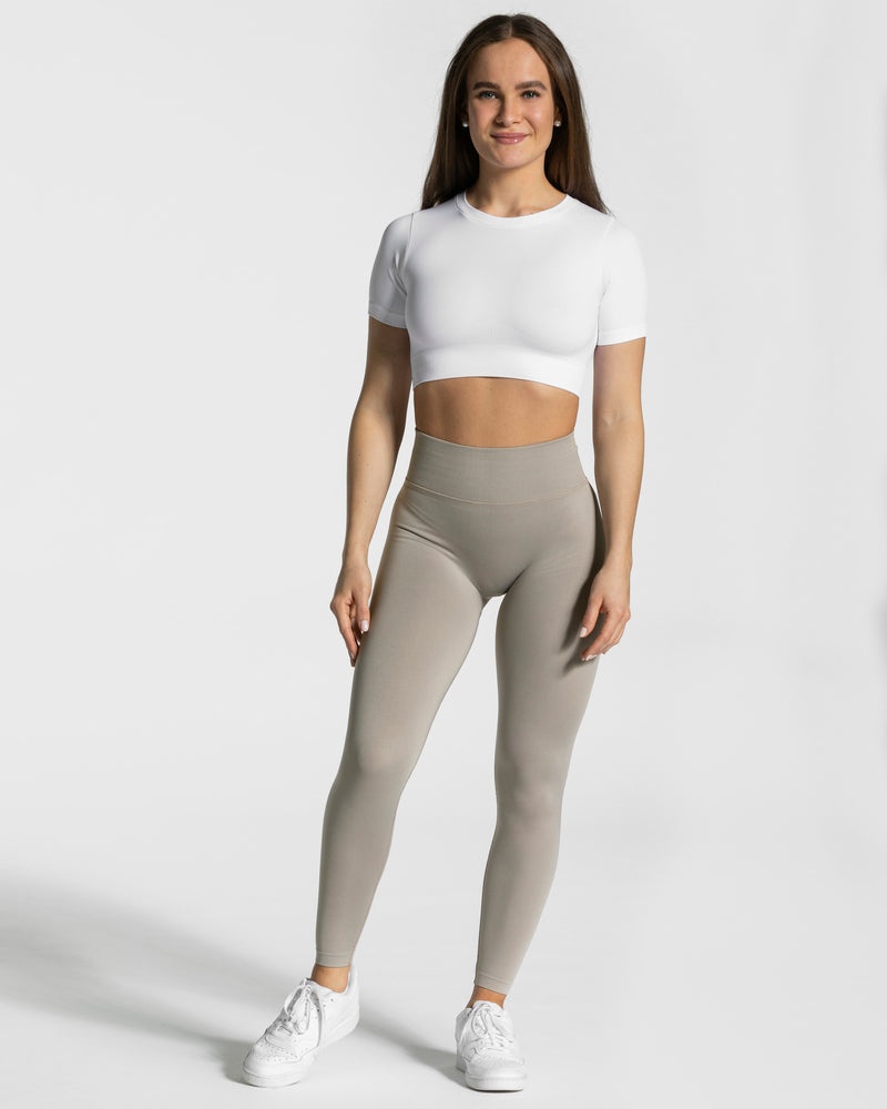 Teveo Sensation Crop Top White | LIND2355