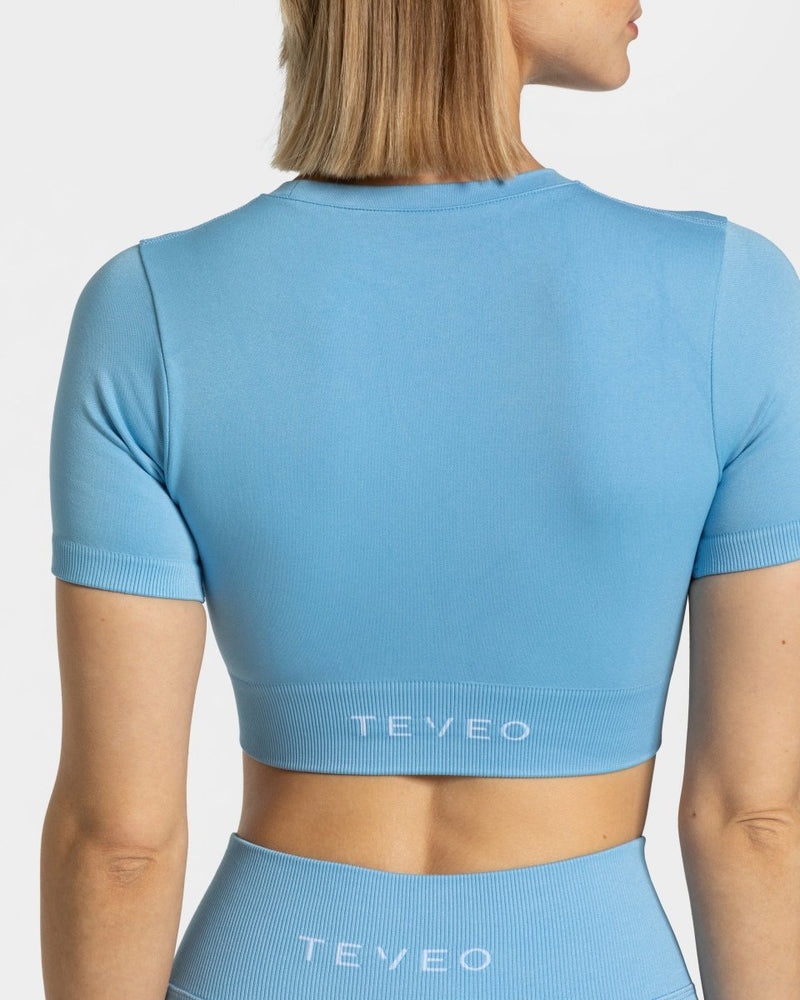 Teveo Sensation Crop Top Blue | YDRW0110