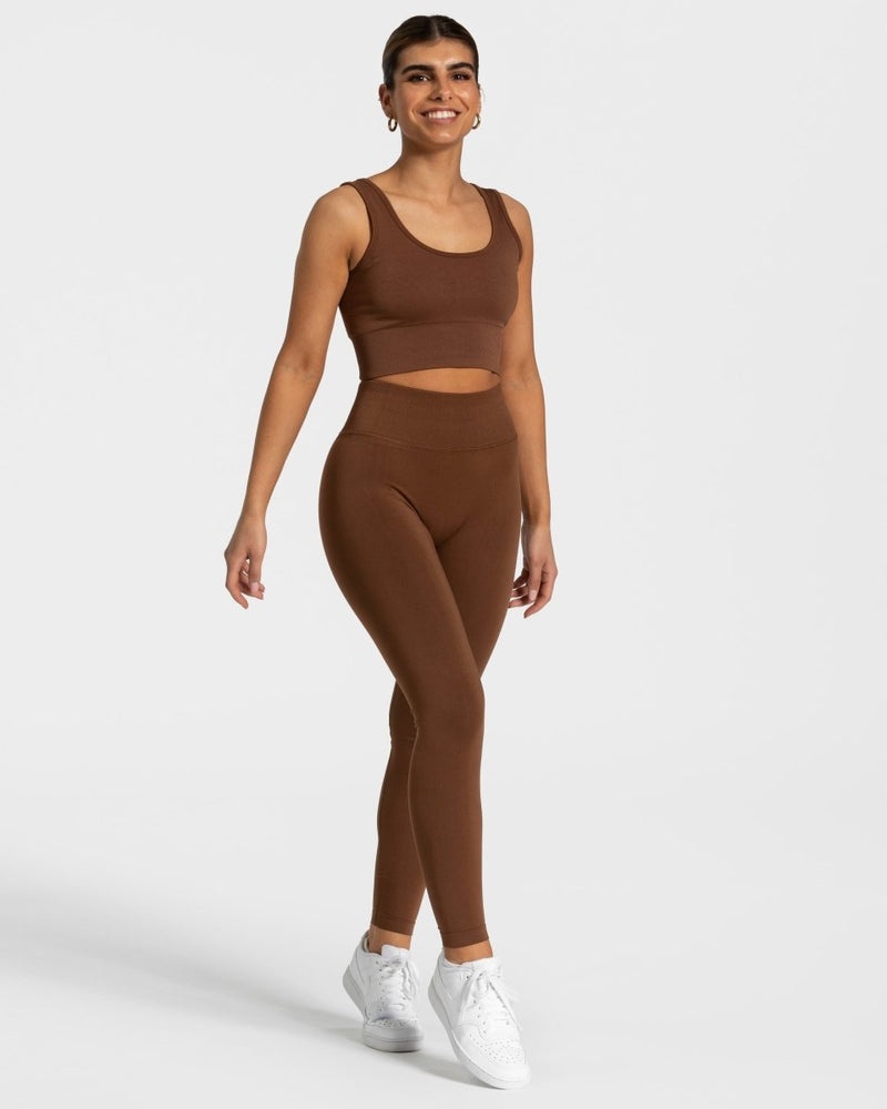 Teveo Sensation Leggings Caramel | VAQI6811