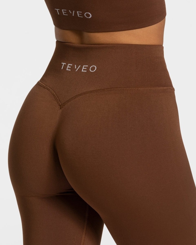 Teveo Sensation Leggings Caramel | VAQI6811