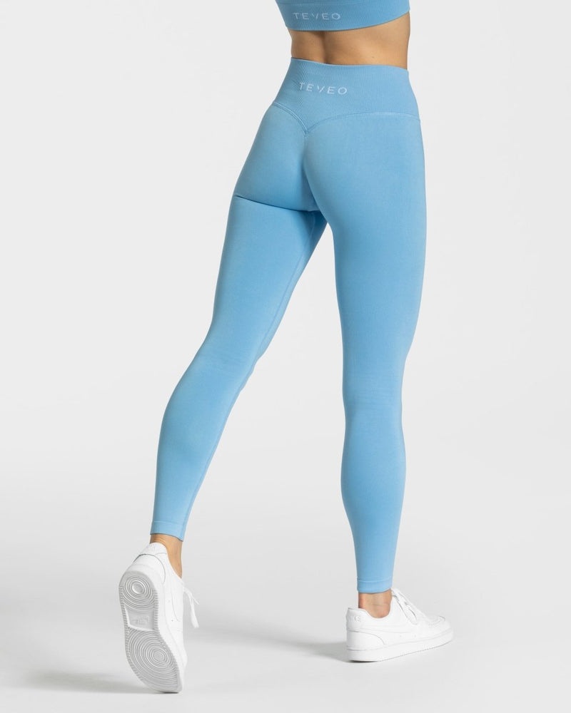 Teveo Sensation Leggings Blue | BXJV4731