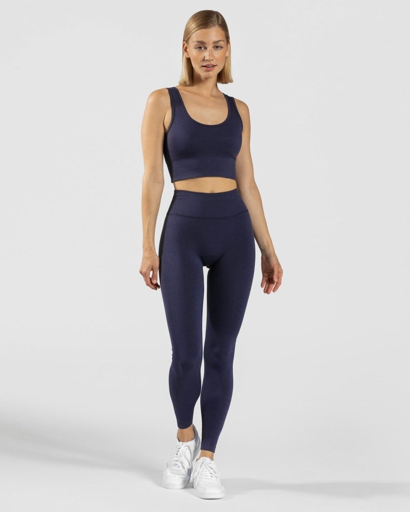 Teveo Sensation Leggings Dark Blue | PUKE0163