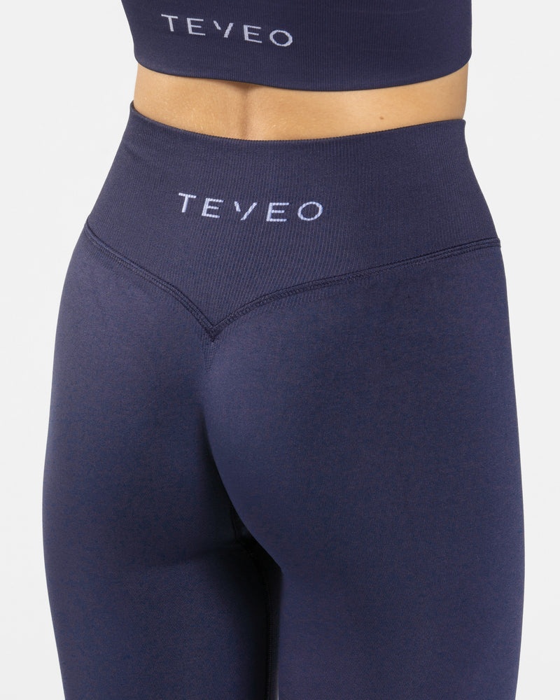 Teveo Sensation Leggings Dark Blue | PUKE0163