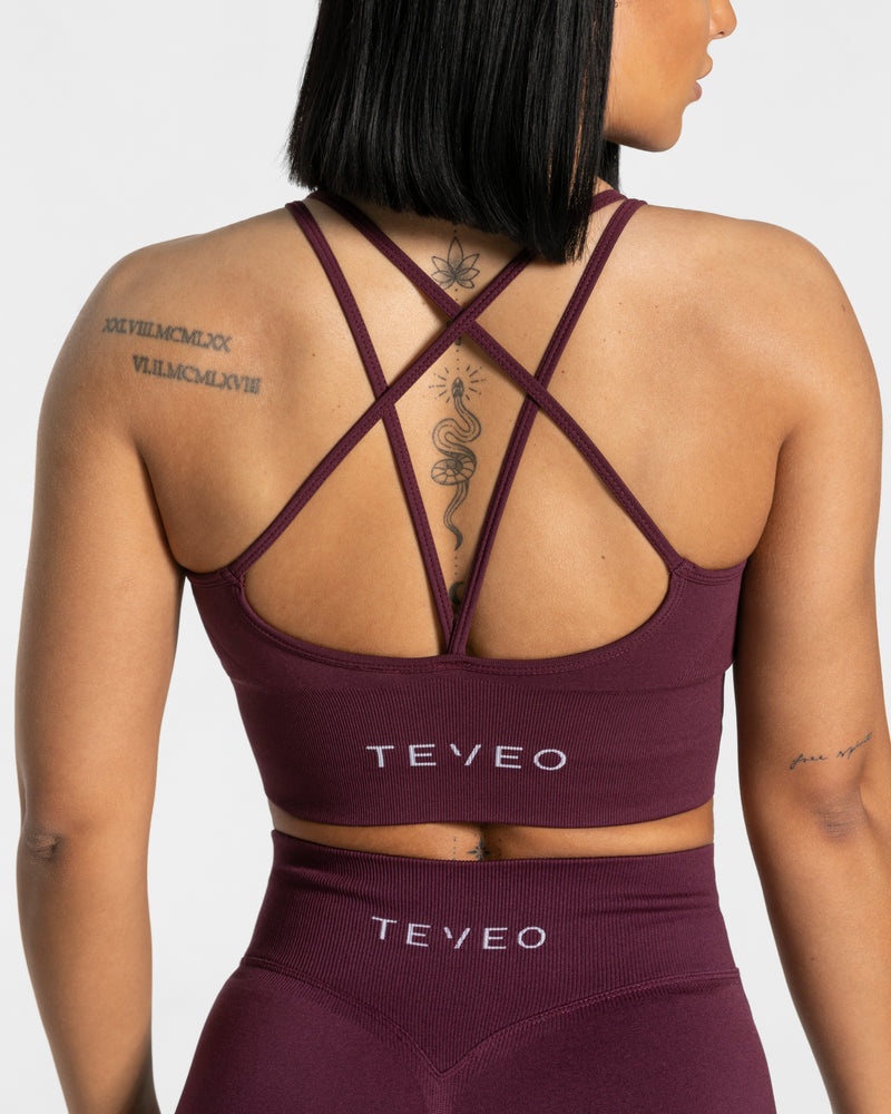 Teveo Statement Bra Purple | ZPBQ7181