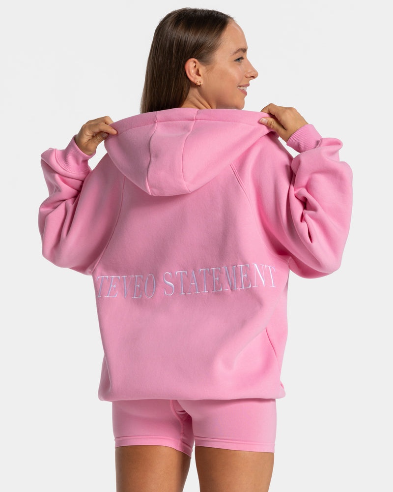 Teveo Statement Oversized Jacket Pink | TVIH4782