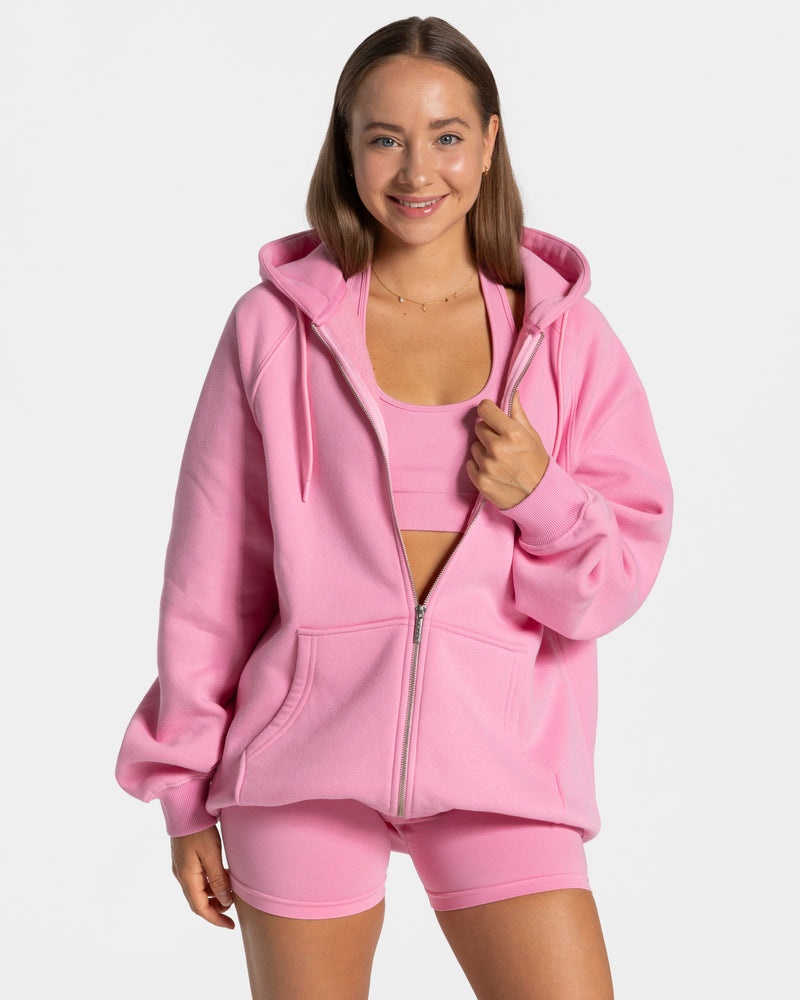 Teveo Statement Oversized Jacket Pink | TVIH4782