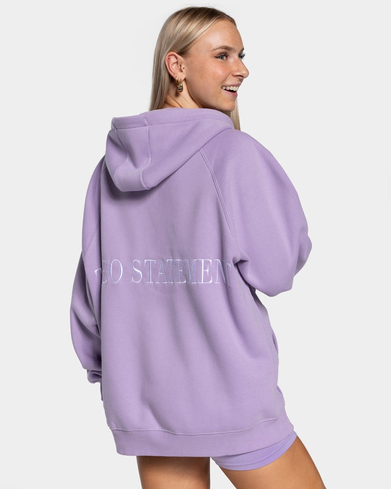 Teveo Statement Oversized Jacket Purple | UYPW0331