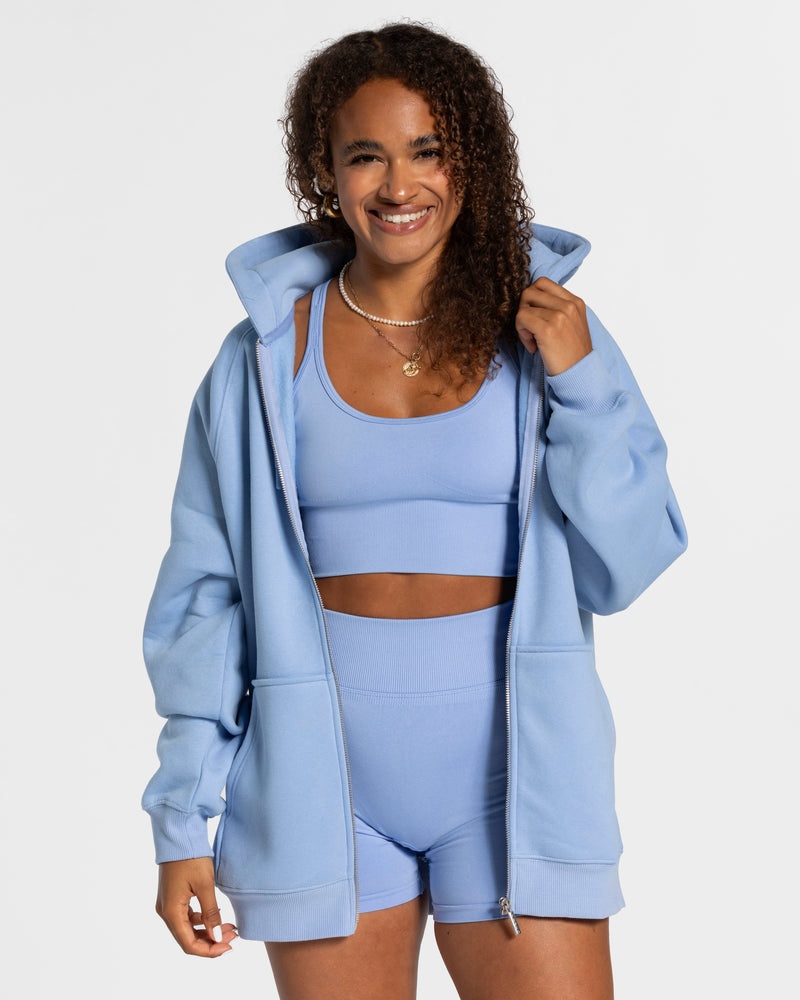 Teveo Statement Oversized Jacket Blue | VKCC6915