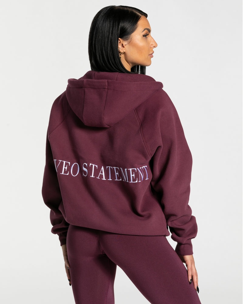 Teveo Statement Oversized Jacket Purple | WFAA2953