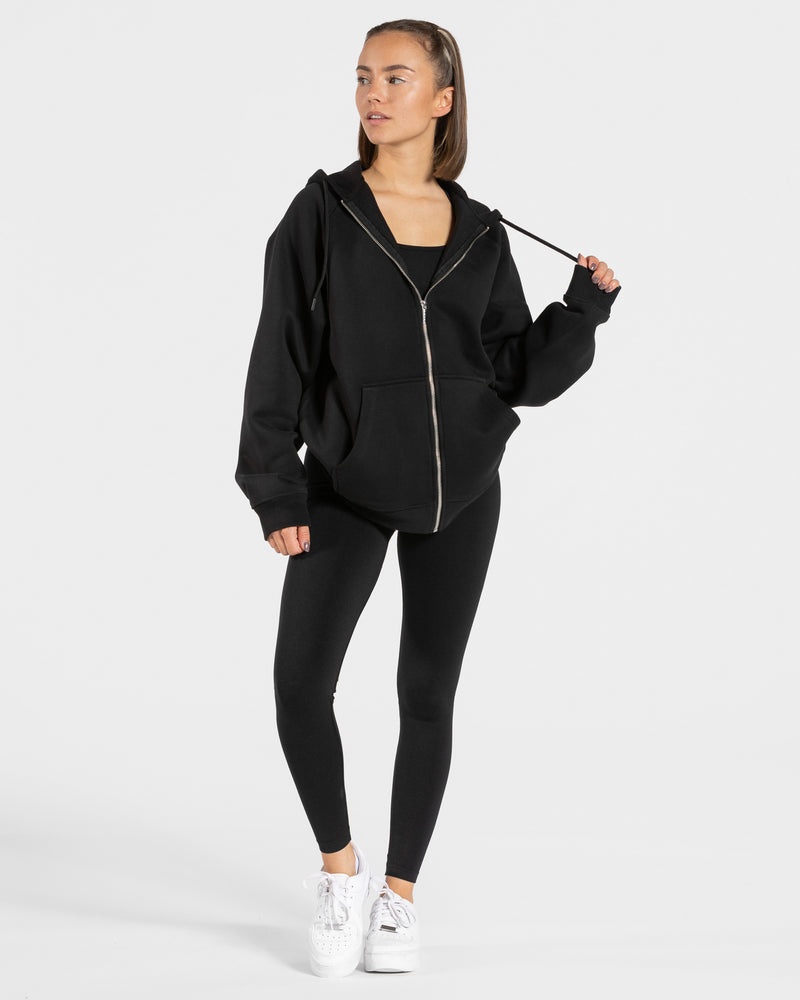 Teveo Statement Oversized Jacket Black | FEFQ0114