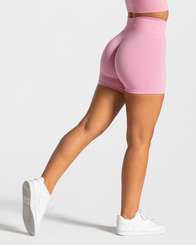 Teveo Statement Scrunch Short Pink | YKOQ6768