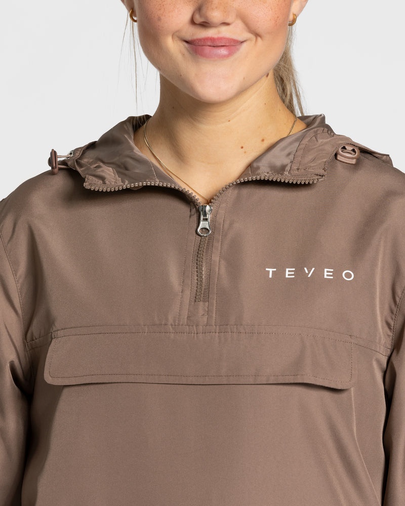 Teveo Statement Windbreaker Beige | MKUB2316