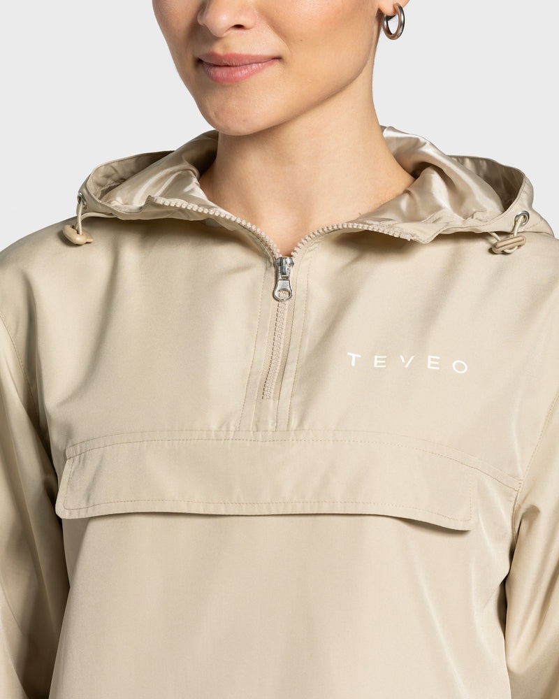 Teveo Statement Windbreaker Brown | EMHD9641