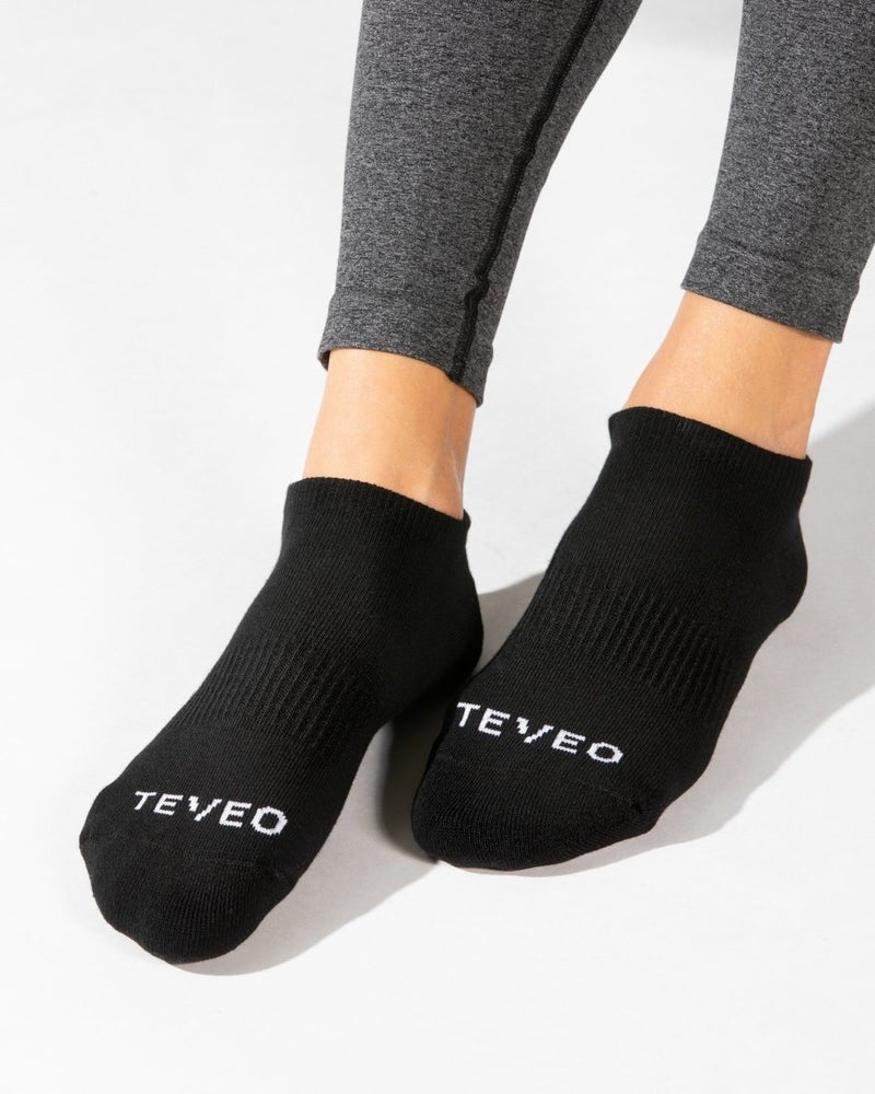 Teveo Active Socks (2pcs) Black | BQNO9652