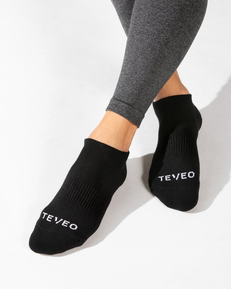 Teveo Active Socks (2pcs) Black | BQNO9652