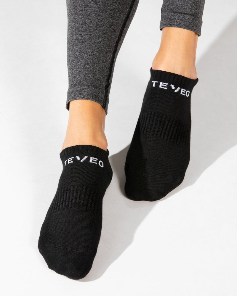 Teveo Sport Socks (2pcs) Black | WZUP5702