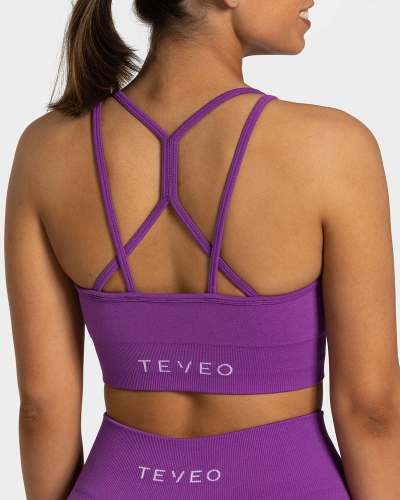 Teveo Timeless Scrunch Bh Purple | SCOC3526