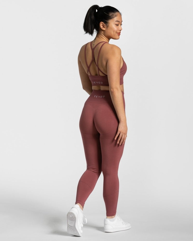 Teveo True Leggings Berry | HZNZ7869