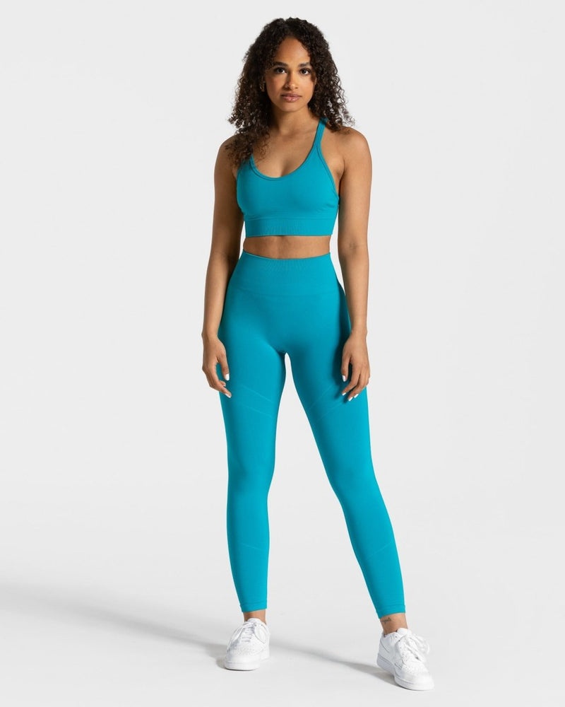 Teveo True Leggings Blue | PEOO1029