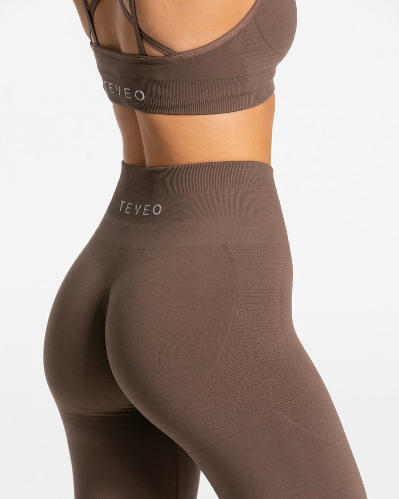 Teveo True Leggings Brown | BAQP2334