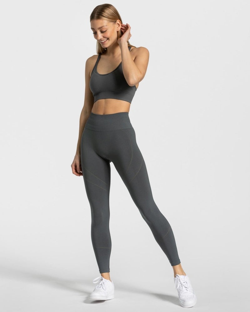 Teveo True Leggings Dark Grey | LXFS4474